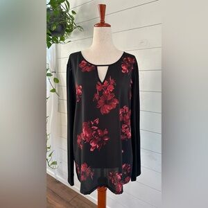 NWT! 41 HAWTHORN SASHA MIX MEDIA TOP
SIZE: LARGE